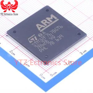 100% чисто Нов и оригинален микроконтролер STM32F767BGT6 MCU 32-битов ARM Cortex M7 RISC 1 MB Флаш памет 3,3 208-пинов тава LQFP