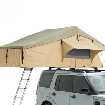 2022 Гореща продажба на Мека обвивка 4x4 покрив на палатката колата Алуминиеви палатки на покрива Голямо пространство, Открит офроуд къмпинг платно автомобил, шатра на покрива