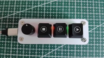 3-ключ клавиатура дръжка мултимедиен контролер QLAB клавиатура изпълнение професионален контролер контролер за възпроизвеждане на музика без шофьор