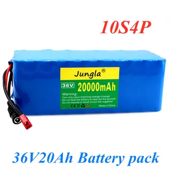 36V 10S4P 20Ah 500W высокомощный батерия 42V 18650 с една литиева батерия 20000mAh elektrische fahrrad fahrrad roller BMS