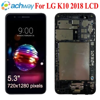 5,3 Инча За LG K10 2018 K10 Plus 2018 K10a 2018 LCD Сензорен дисплей и Цифров Преобразувател в Събирането с Рамка Безеля За LG K11 Display