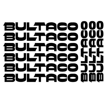 9 бр. за етикети BULTACO, автоколлантирующая adesivo pegatina