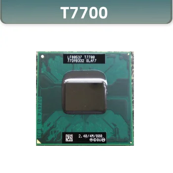 Core 2 Duo T7700 SLA43 SLAF7 Двуядрен процесор с честота 2,4 Ghz и две теми 4M 35W Socket P