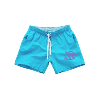 Y2k Мъжки Летни плажни шорти, два джоггера за джогинг, бързо съхнещи стръмни и Къси панталони, Мъжки плажни дрехи, Ежедневни спортни панталони за фитнес, S-3XL
