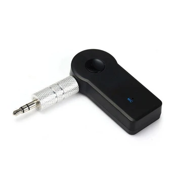 Безжичен Bluetooth-съвместими жак 3,5 мм за свързване на телефона към устройствения стереомузыкальному приемника AUX