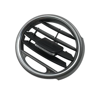 Вентилационна решетка арматурното табло на автомобила за Porsche Cayman, Boxster 987 2006-2012 991552100 Черен + хром