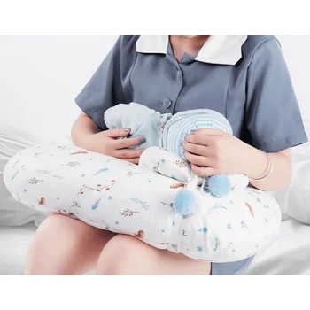 Възглавницата за хранене, предназначена за кърмене на бебета, хит на продажбите, удобна и мека по време на кърмене, предотвращающая рефлукс и повръщане при бебета