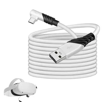 За кабел Link 5 М Кабели за бързо зареждане на USB 3.0 За Quest2 VR Пренос на данни за Бързо Зареждане на Аксесоари за слушалки виртуална реалност
