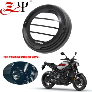 Защита на фаровете XSR900 Защитно покритие на предната решетка Мотоциклет от въглеродни влакна, Подходящи за Yamaha xsr 900 2022 2023