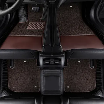 Изтривалки с високо качество! Специални автомобилни постелки по поръчка за Subaru XV 2022-2018, здрави непромокаеми двуслойни килими, безплатна доставка