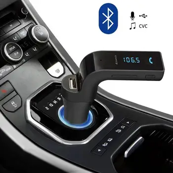 Комплект за автомобил Bluetooth Хендсфри предавател FM Blutooth Хендсфри FM Вид предаване на Радио MP3 плейър, Радио MP3-плейър С Blutooth