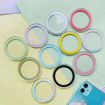 Кръгло Магнитно Основа Bling Color За iPhone 14 15 13 12 Magsafe Socket Grip Скоба Поставка Притежателя
