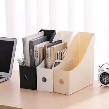Кутия за съхранение на офис документи, файлове, Сгъваем Настолен органайзер, Многофункционални книги, моливи, кутия за съхранение на всички всячины, канцеларски материали