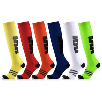 Мъжки компресия чорапи с еластична разширение на вените Облекчаване на болки в крака, спортни аксесоари, Фитнес, Бягане на открито, Баскетбол, Футбол, Ръгби