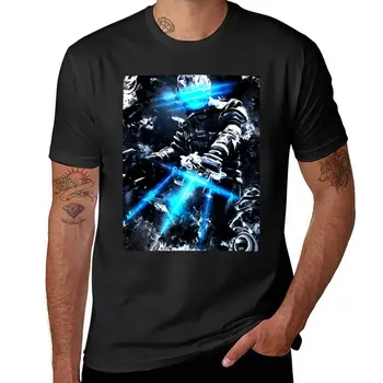Нова тениска Dead Space White Noise Исаак, летни блузи, бързосъхнеща тениска, тениски за мъже