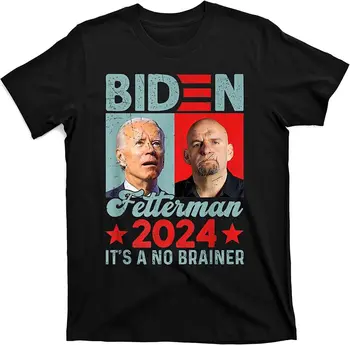 Ретро Байдън Феттерман 2024 Това е проста политическа мъжка тениска S_4Xl