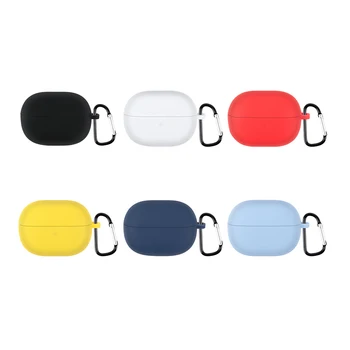 Силиконови слушалки, калъф за слушалки с плетене на една кука, преносими безжични слушалки, калъфче за аксесоари, защита от драскотини за Redmi Рецептори 3 Lite