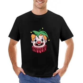 Тениска Happy Clown, изработени по поръчка, тениска оверсайз, мъжки спортни ризи