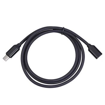 Удлинительный USB кабел Type C 3A За захранване и синхронизация зареждане Удлинительный Захранващ Адаптер